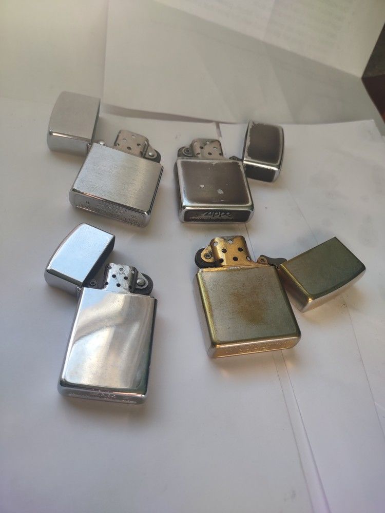 Zippo Lighter Set Off 4 