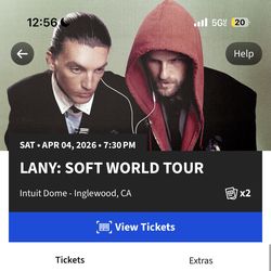 2 LANY TICKETS