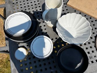 Hearth and Hand Dishes Set – pitcher, coasters, serving bowl, Plates and  Bowls