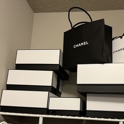 Chanel Gift Boxes 10 Boxes Range From $10-$35 Each 
