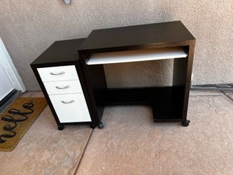 Black desk