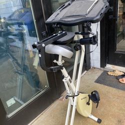 FitDesk v3.0 Exercise Bike Desk Good Condition