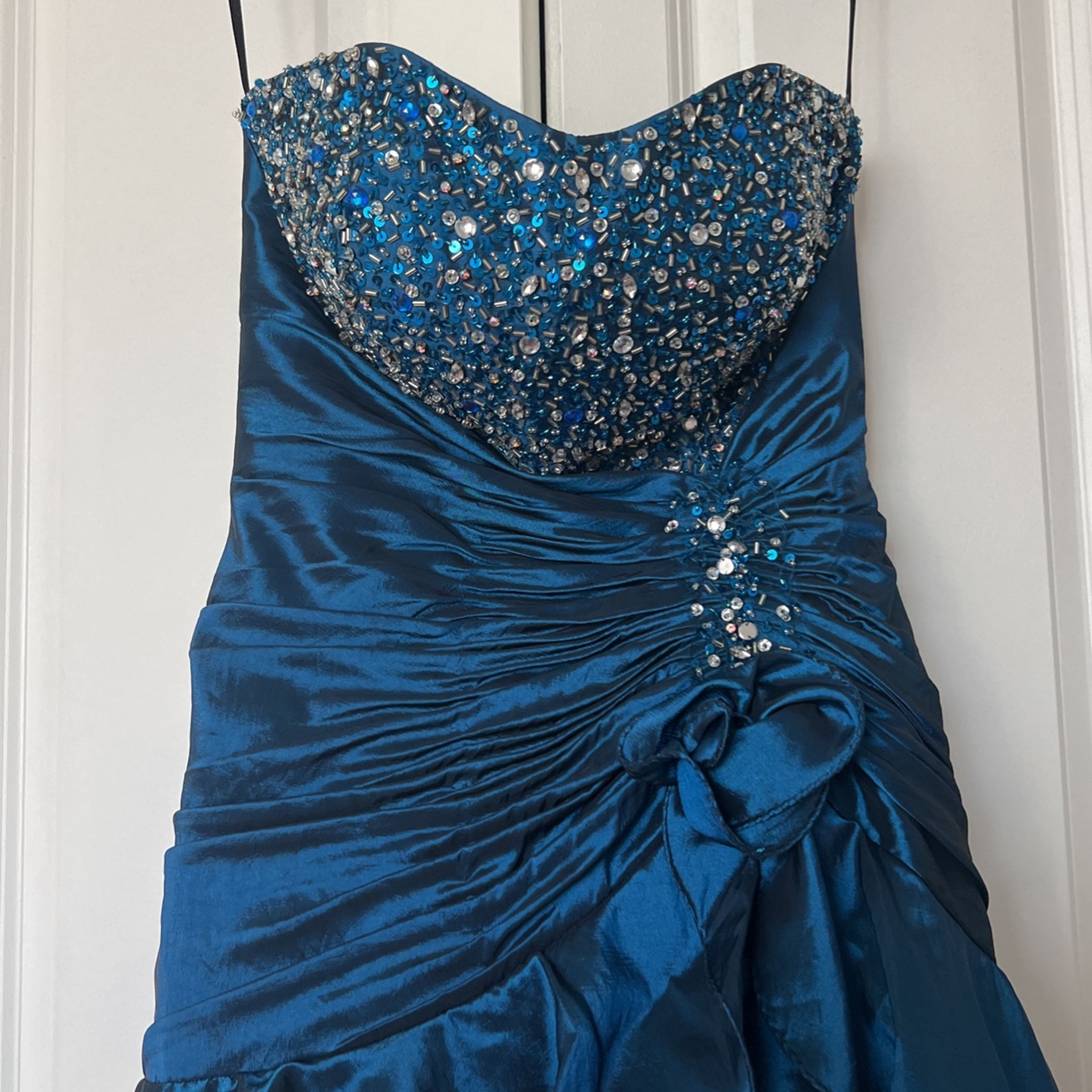 Prom Navy Blue Dress Size 0