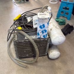 DUAL TANK WATER TEMPERATURE CHILLER UP TO 500 Gallons 