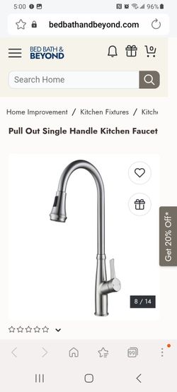 Pullas out single kitchen Faucet