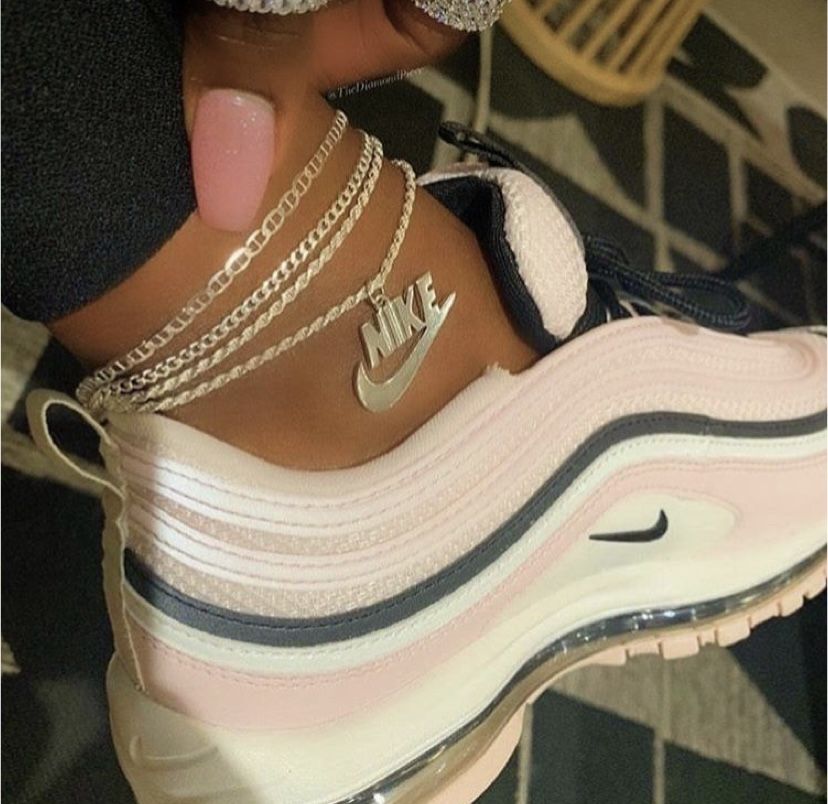 24k Nike Just do it Gold Anklet Bracelet
