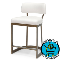 Palecek Conrad 24" Counter Stool Gold