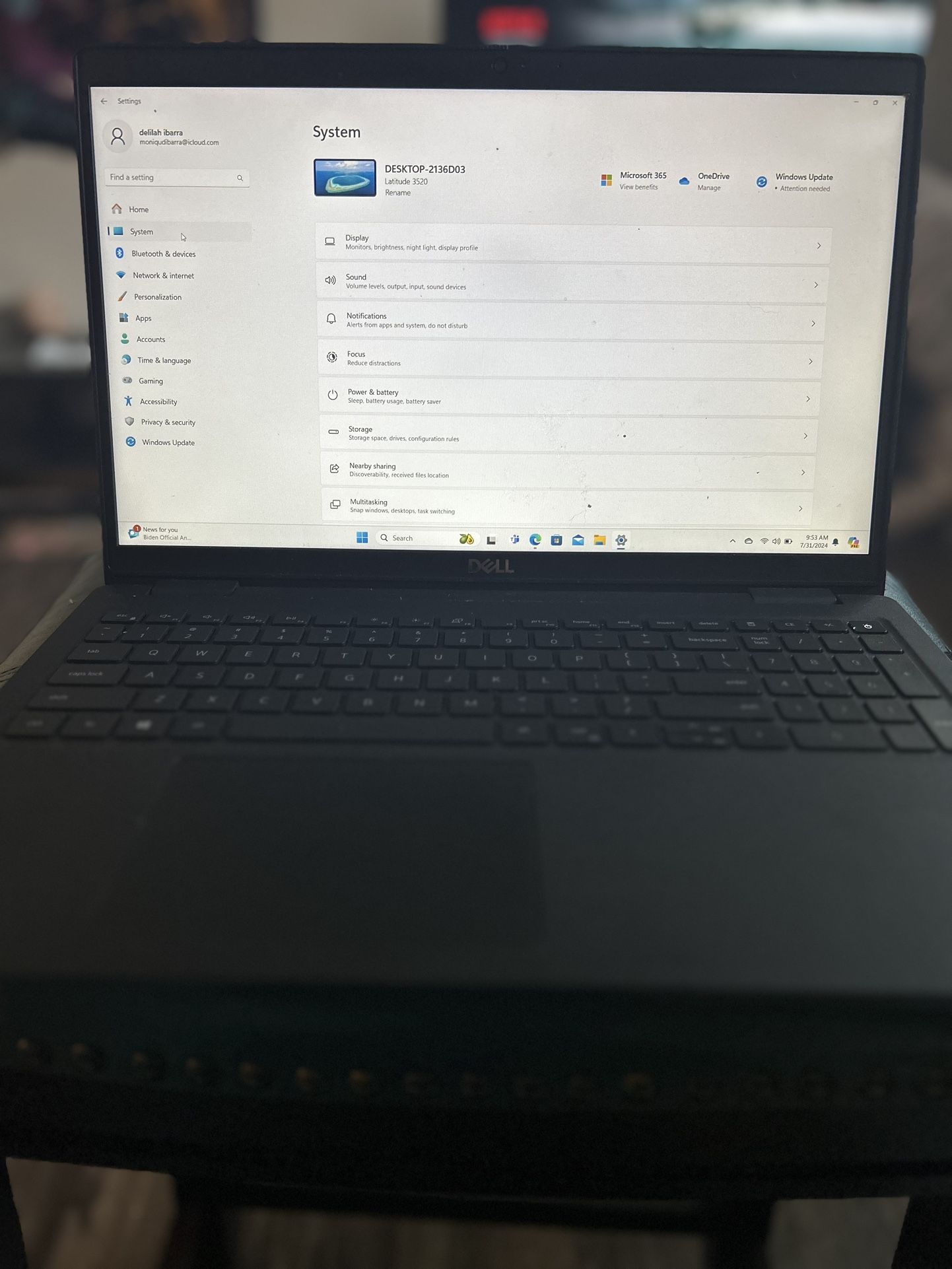 dell latitude 3520 i5 11th generation
