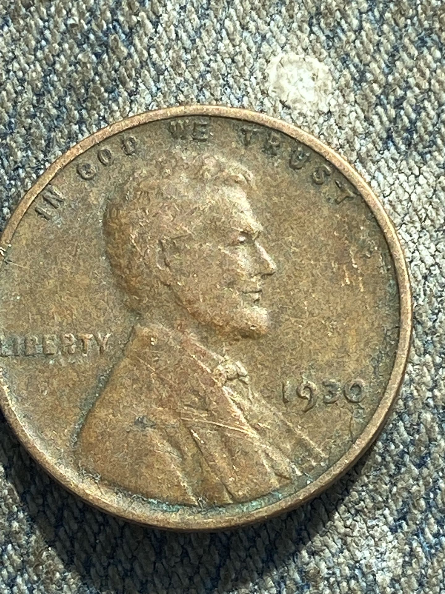 1930 penny no mint mark rare