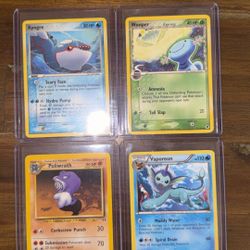 Pokémon Cards for master set fairly played to mint condition (DM FOR OFFERS)