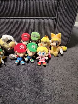 Super Mario All Star Plushies