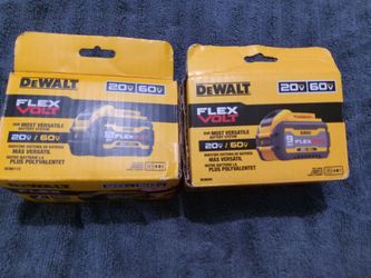 DeWalt Flex Volt 12AH $150