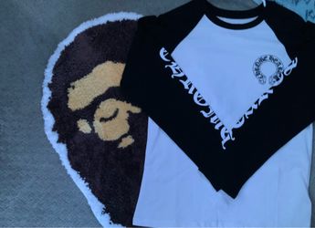 Black and white chrome hearts long sleeve size medium brand new with tags