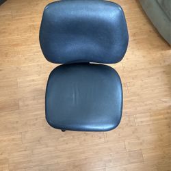 Desk Office Chair Navy Blue 