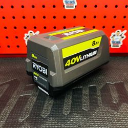RYOBI 40V Lithium-Ion 8.0 Ah High Capacity Battery