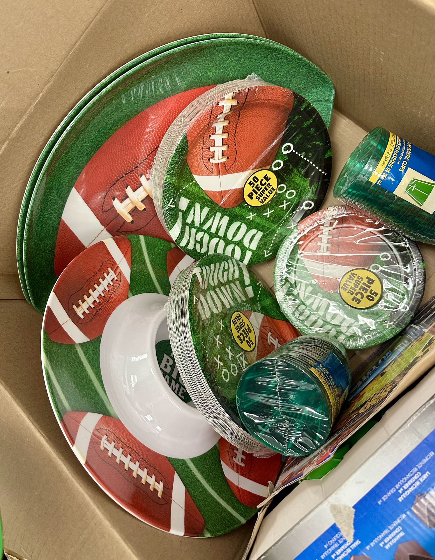 Miscellaneous Football Party items