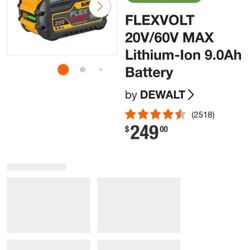 DeWalt Battery 