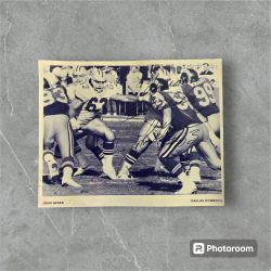 Dallas Cowboy John Gesek Autographed Photo