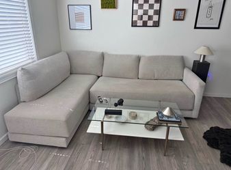 Custom Crate & Barrel Gather Deep Sectional
