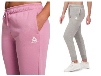 Set of 2 Reebok Women’s Fleece Joggers - NEW
