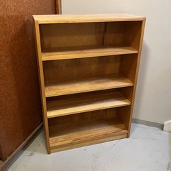 Classic Solid Oak Bookshelf