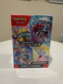 Brand New Sealed Pokemon Journey Together Booster Bundle