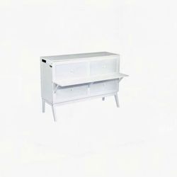 Queen Murphy Bed Chest/writing Desk New-