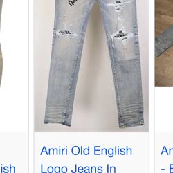 Amiri Jeans Size 31