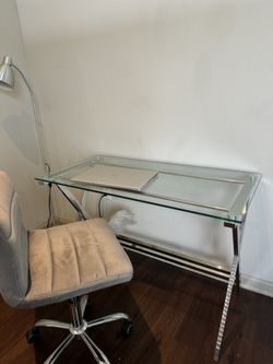 Glass Desk