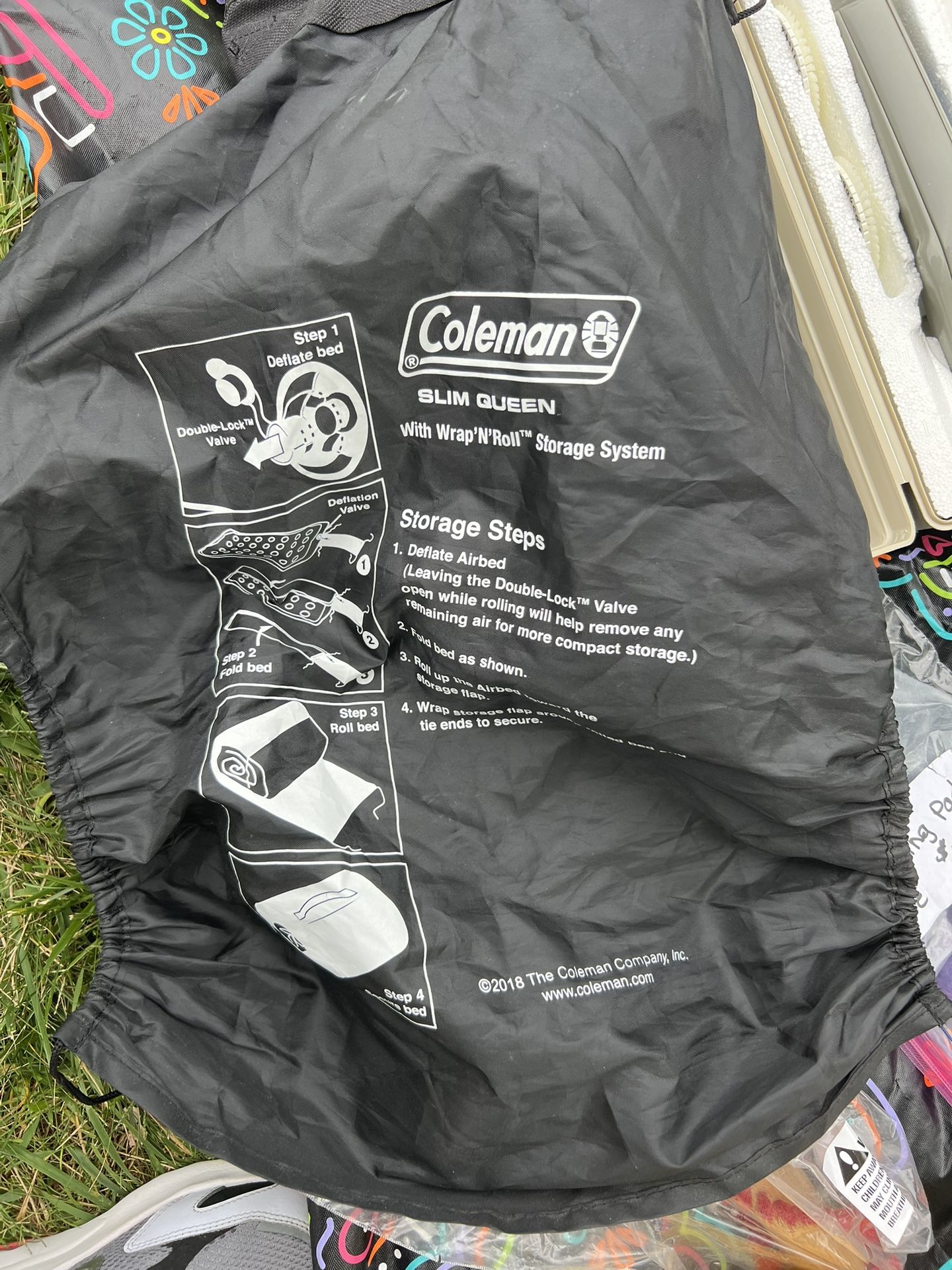Coleman Slim Queen Air Mattress 