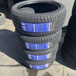 215/45R17 FOUR NEW TIRES WITH FREE ALIGNMENT 