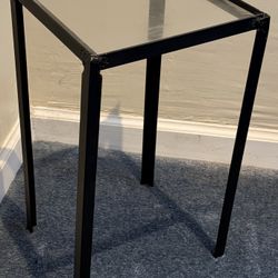 Small Black Side Table