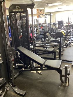 Inspire FT1 Functional Trainer with FT1 Bench