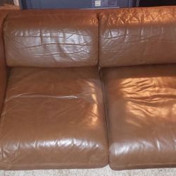 FREE LEATHER LOVE SEAT AND CHAIR!!!!
