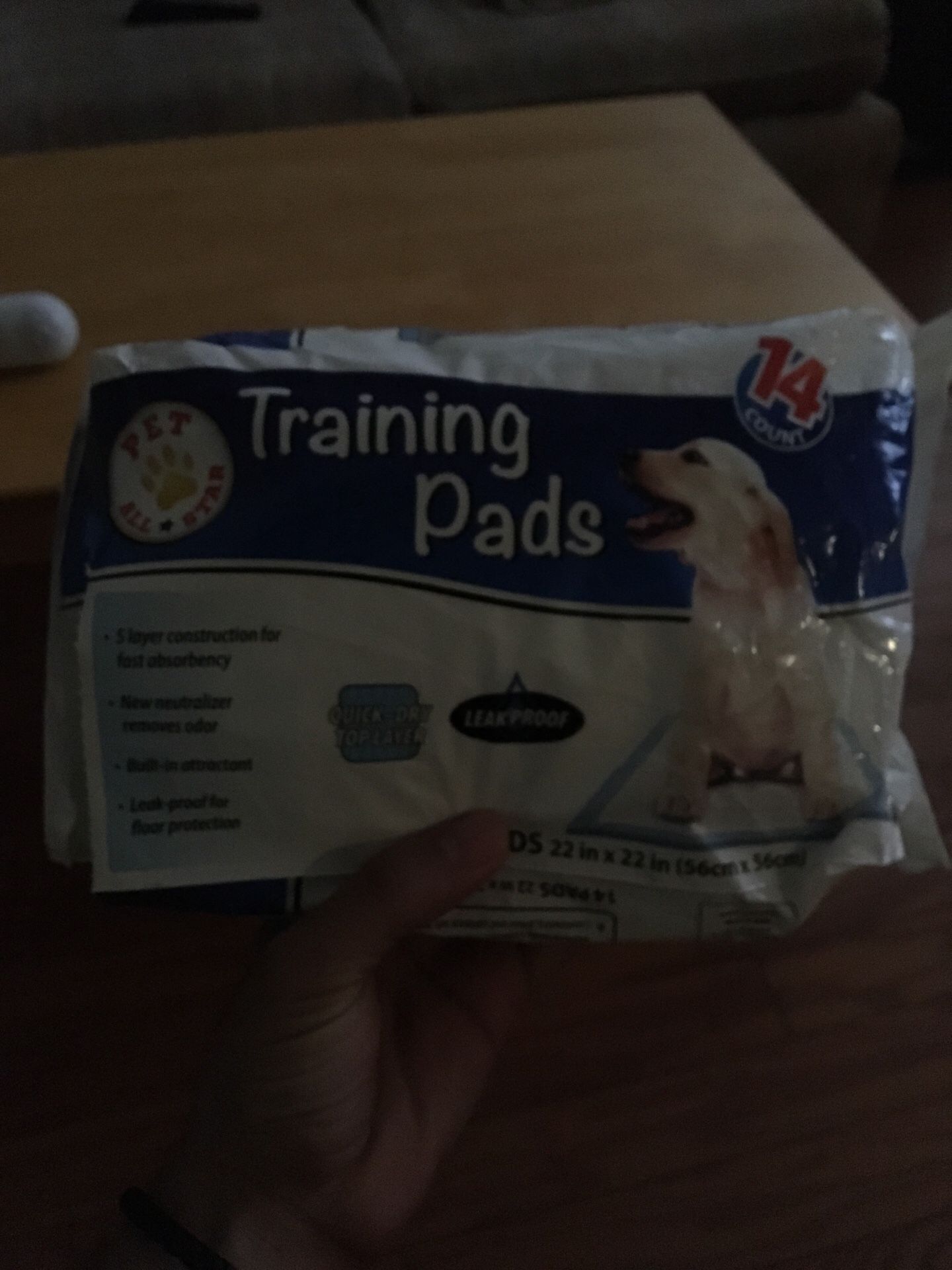 FREE Puppy training pads