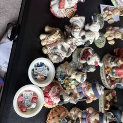 Priscilla Hamilton Cow Figurines
