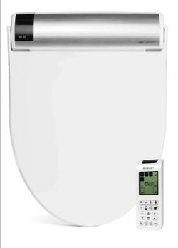 Bio Bidet BLISS BB-2000 Bidet Toilet Seat with Wireless Remote ELONGATED White