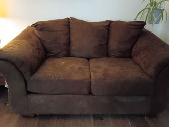 free brown couch