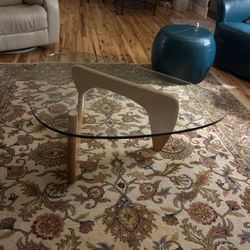 Glass Top Coffee Table