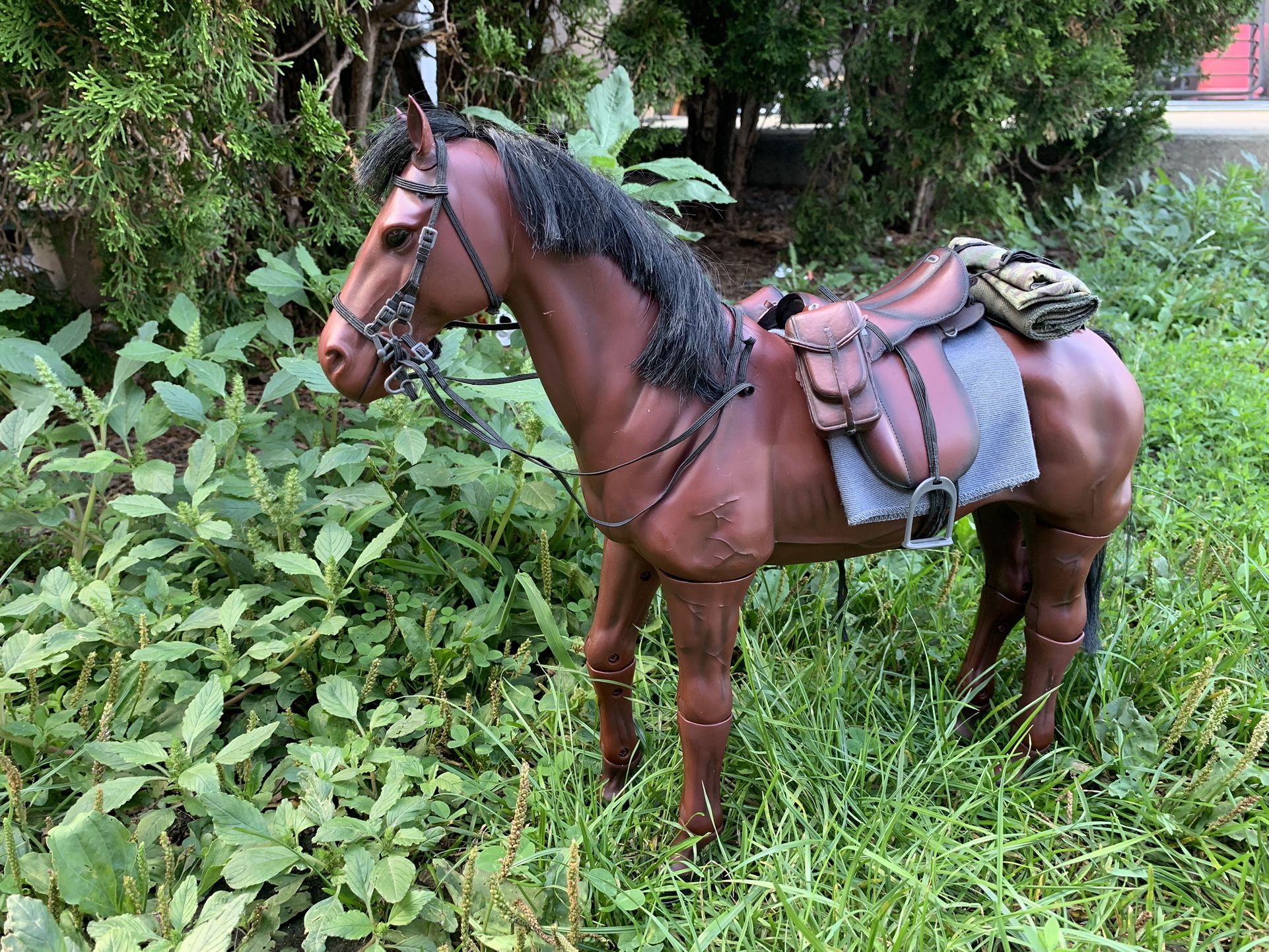 Dragon WWII Cavalry Horse 1944 reproduction in 2000  1/6 Scale 
