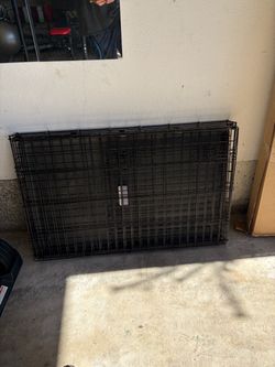 Large Folding Wire Dog Crate