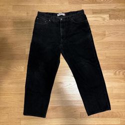 Levi’s 550 Black Denim Jeans 40x30