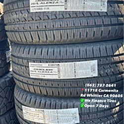 P275/55R20 Bridgestone Dueler H/L Alenza Set of Tires Installed and Balanced Set de Llantas Nuevas Instaladas y Balanceadas