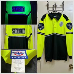Allied Universal Security Services Security Guard Halloween Costume Size Medium
