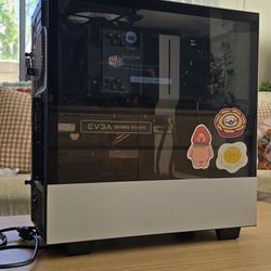 PC NZXT H5 White with i5 6600k EVGA GTX 1070