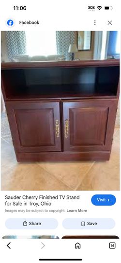 Wooden desk closet