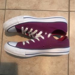 Converse Low Top Purple 6 1/2