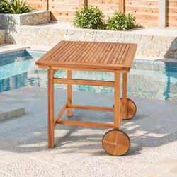 Acacia Wood Outdoor Dining Table