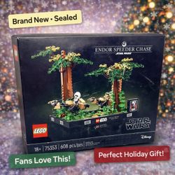 LEGO Star Wars Endor Speeder Chase Diorama (75353) – New & Sealed