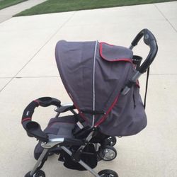 Light weight combo foldable stroller